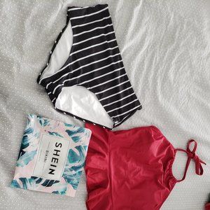 Two piece bathing suit